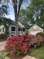 Landscaped with roses and hydrangea - 1111 Van Buren St