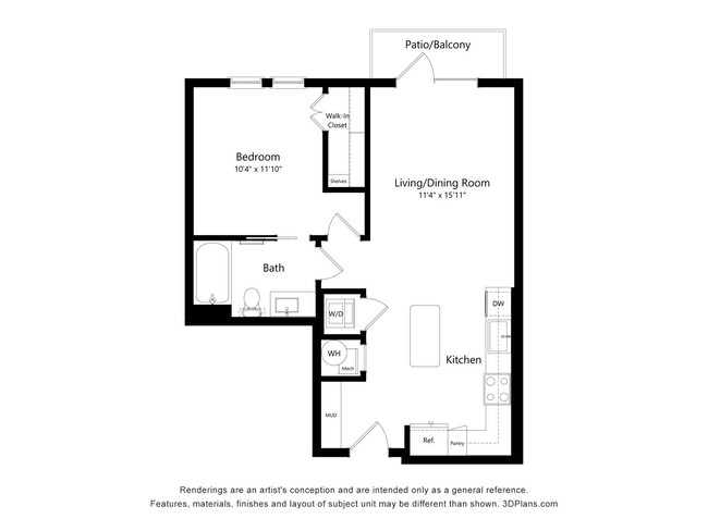 Floorplan - Bishop Momo