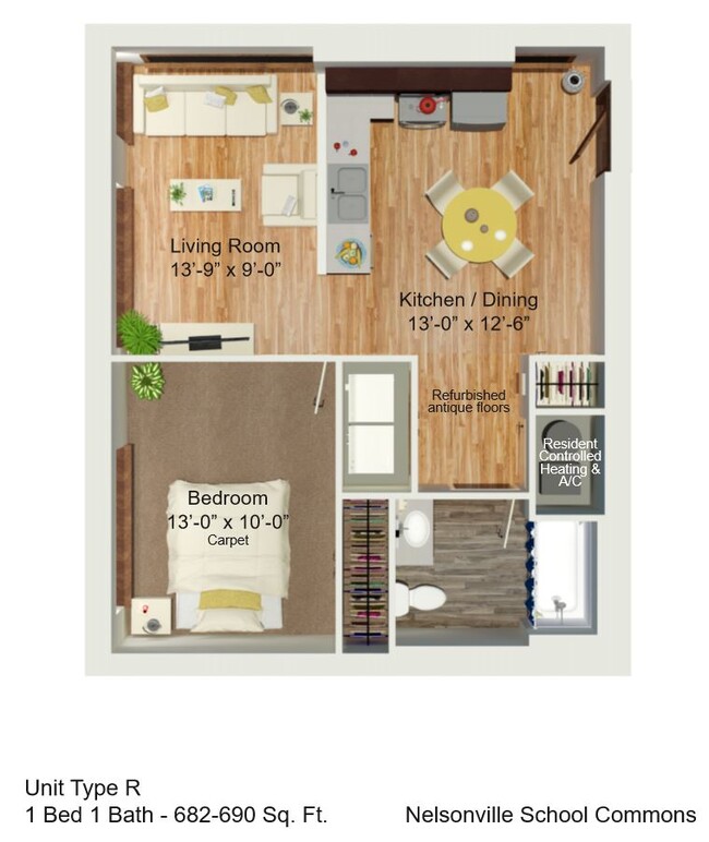 Floorplan - Nelsonville School Commons