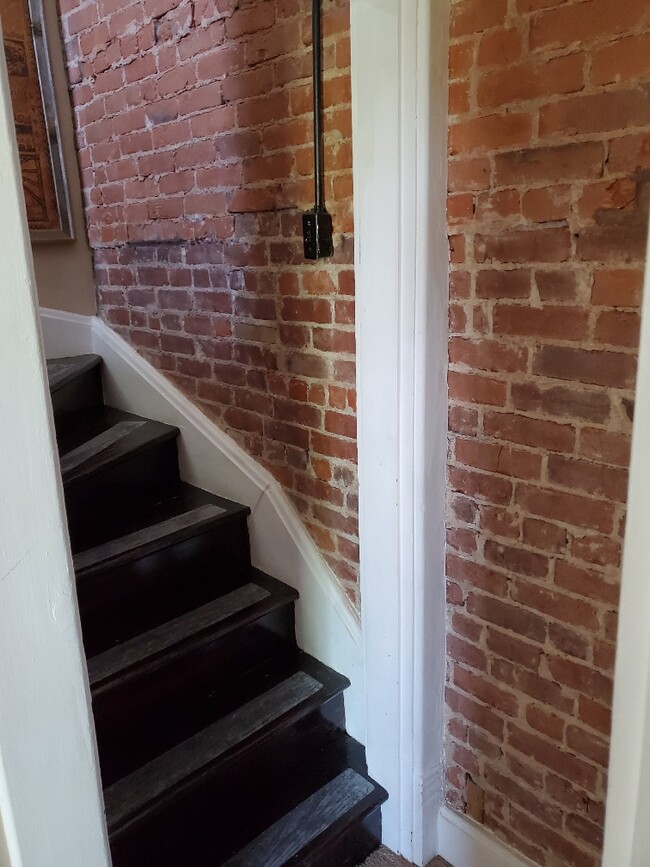 Stairs to attic/2nd bedroom - 241 Benton St