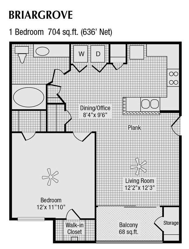 Floorplan - Briargrove At Vail