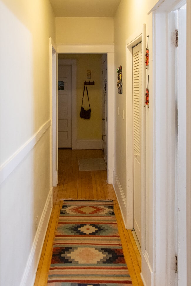 Hallway to Kitchen, laundry and bathroom - 2625 Pillsbury Ave S