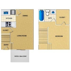 A4 - 1 Bed/1Bath - Walnut Creek