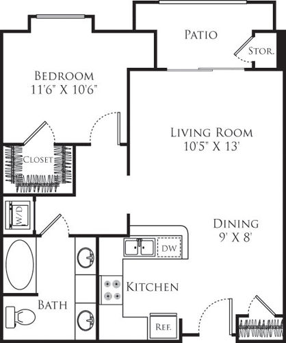 Floorplan - Kelvin Court