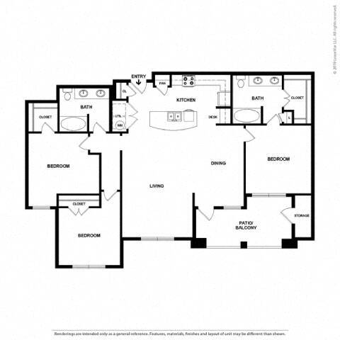Floorplan - Platinum Castle Hills