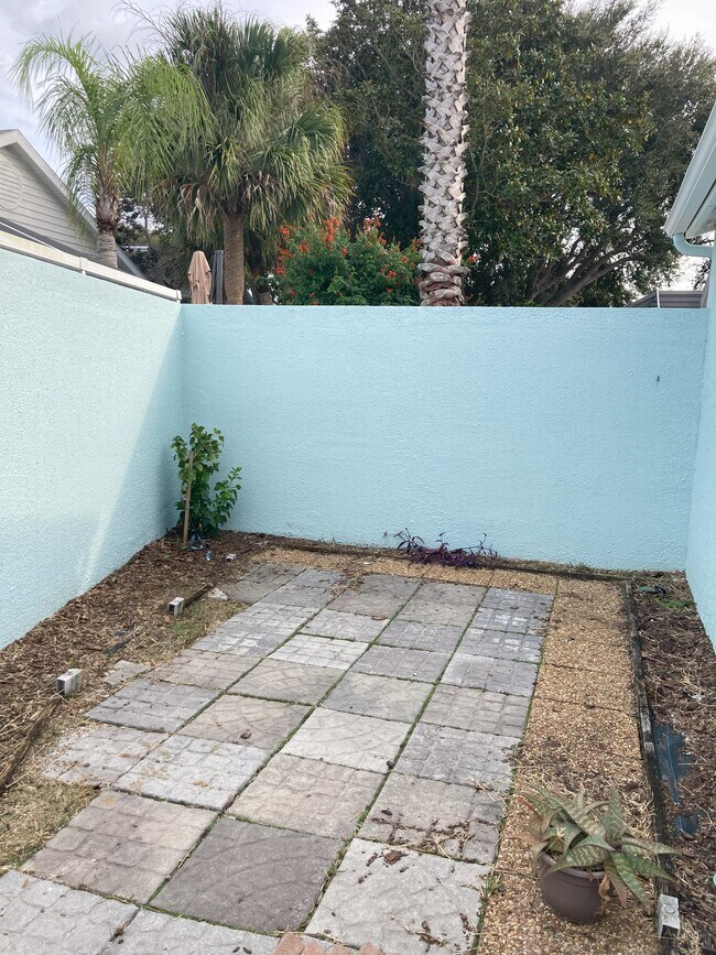 Rear patio - 208 Mayan Ter