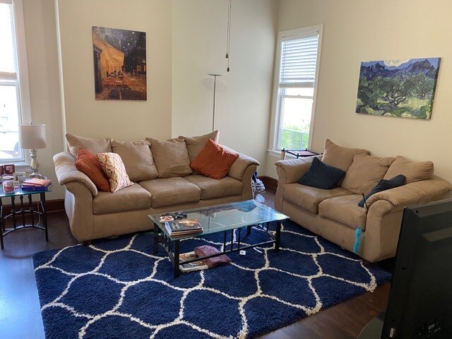living room - 6651 Mitchell Ave