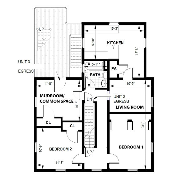 L2 Floor Plans - 1011 Massachusetts Ave
