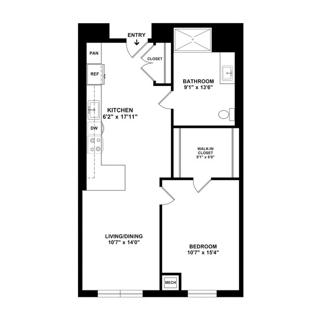 Floorplan - Residences on Lincoln Square, A 55+ Community
