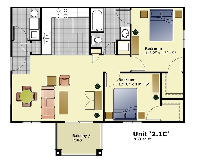 2.1C - Autumn Park Apartments