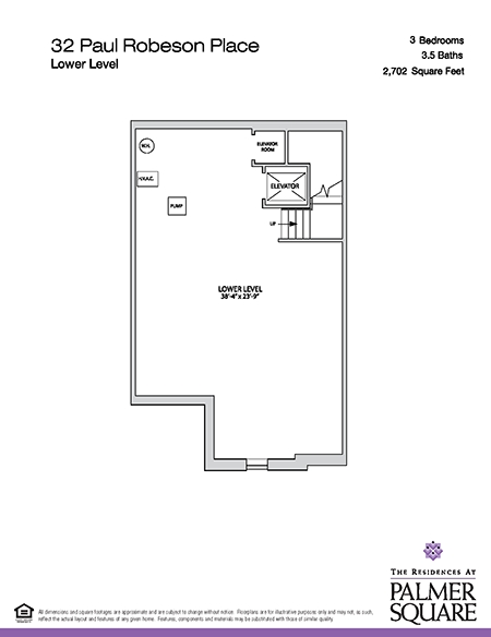 Floorplan - The Residences at Palmer Square