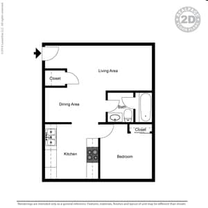 1BR/1BA - Cliff Dwellers
