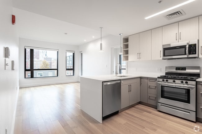 3BR, 2BA - Kitchen/ Living Room - Camden Street Apartments