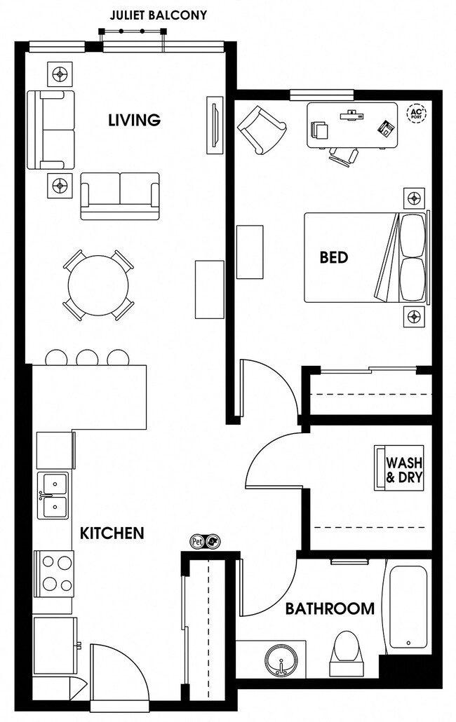 Floorplan - District Flats