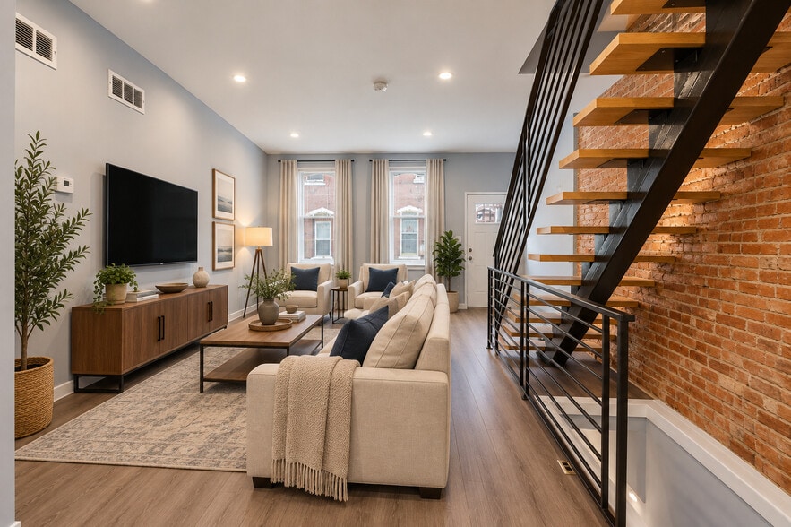 Virtual staging - 2445 Harlan St