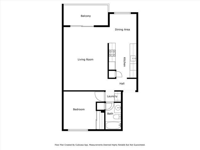 1bd Floorplan - Greenview Manor