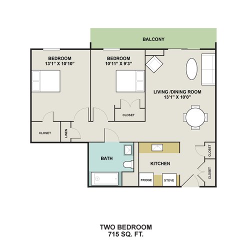 Floorplan - New Baltimore - A Senior Community