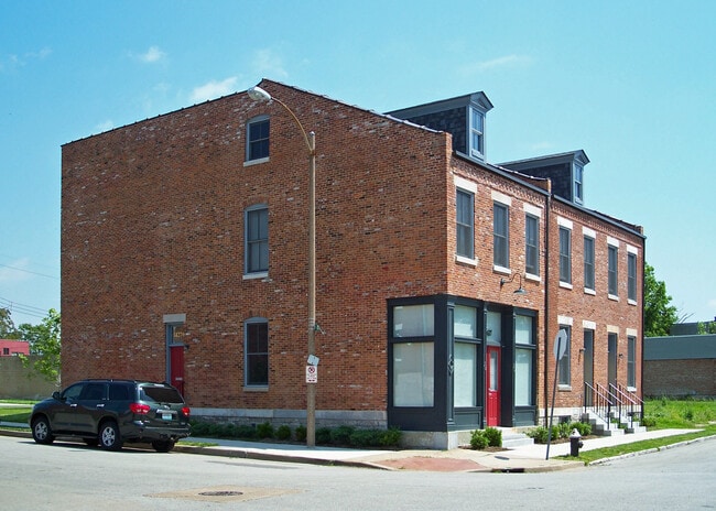 View from the southwest - Crown Square Apartments
