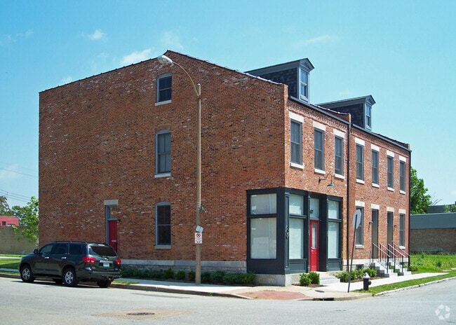 View from the southwest - Crown Square Apartments