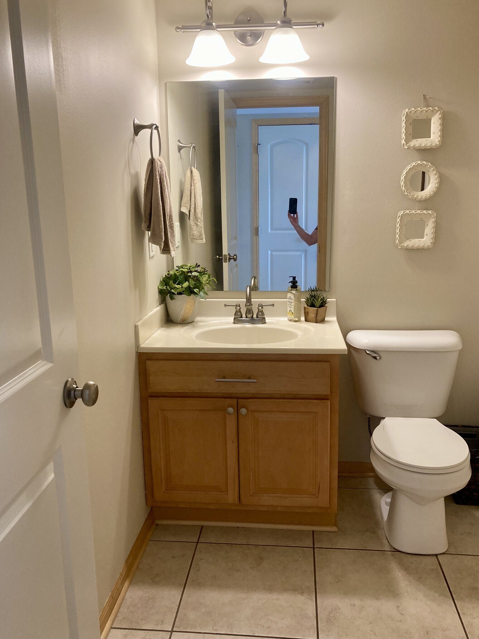 downstairs half bath - 906 SE Crossings Ln