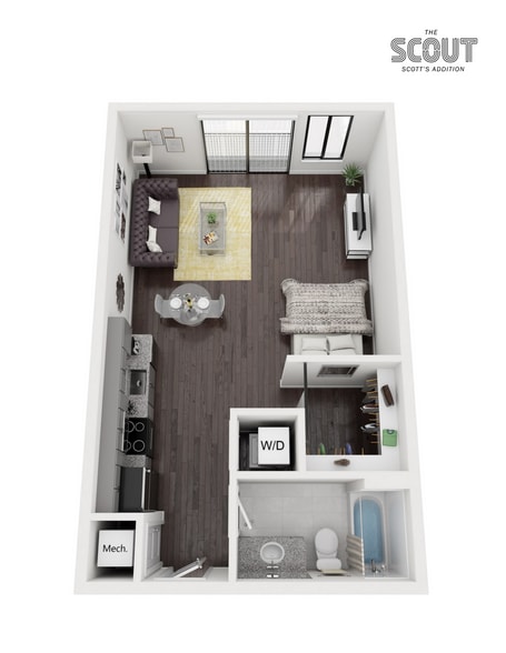 Interior Photo - The Scout Scotts Addition