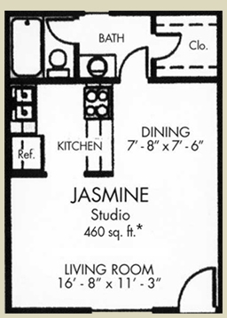 Jasmine - Forest Park Apartments