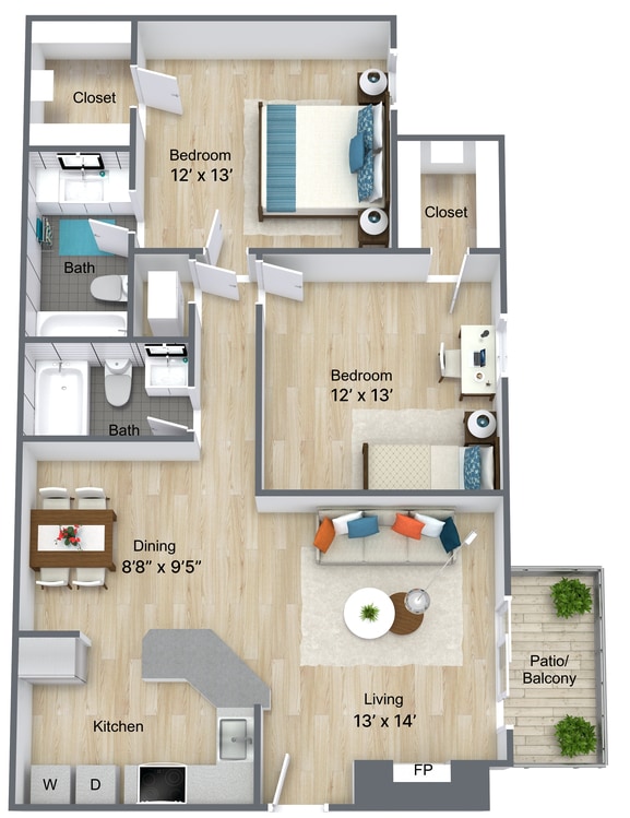 Floorplan - Bellevue West