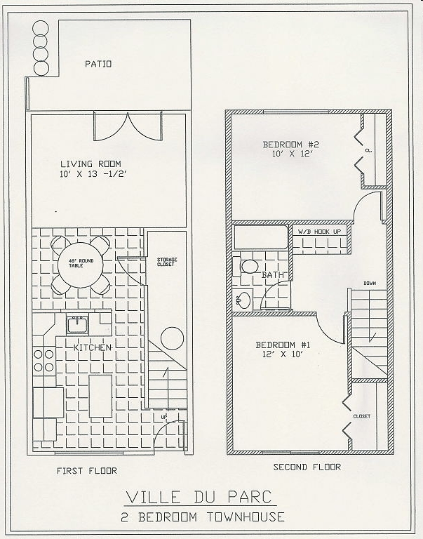2BR/1BA - Ville Du Parc