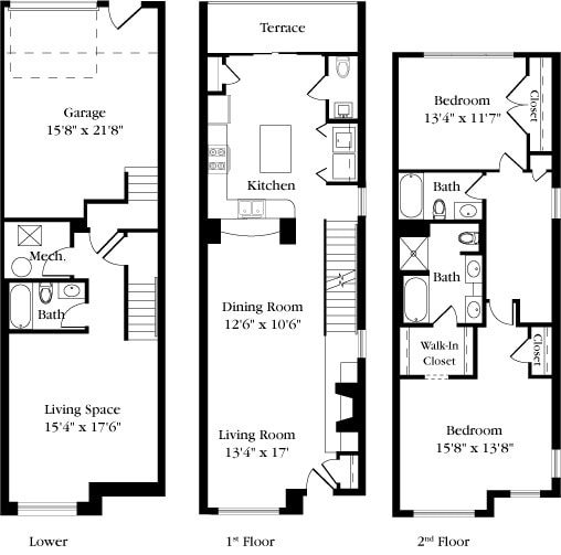 CR-XA_3Bed_4Bath_2454 Sq Ft - Cutters Ridge