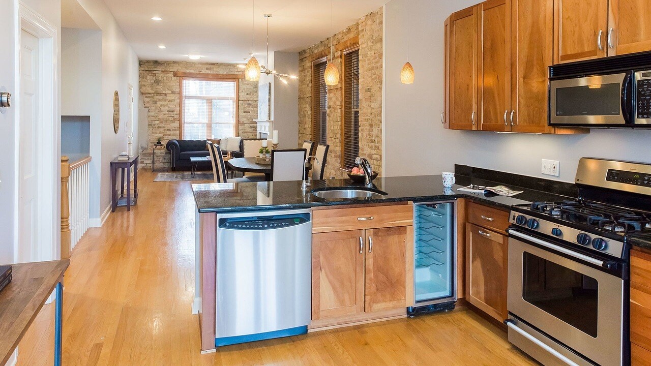 Wine fridge, water filtration and dishwasher included - 743 N Wolcott Ave