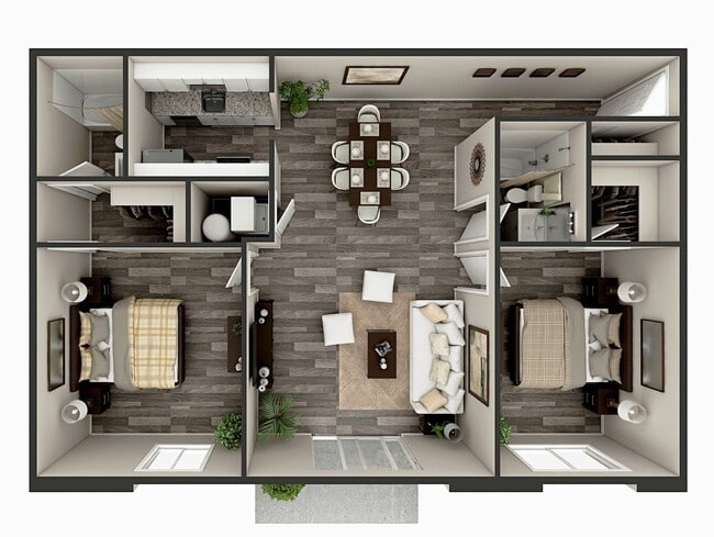 Floorplan - Fawn Ridge Apartments