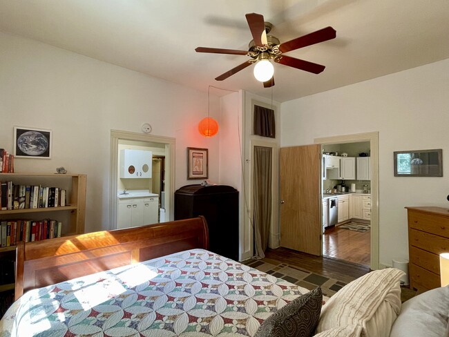 Looking into kitchen from middle bedroom - 505 Humes Ave NE