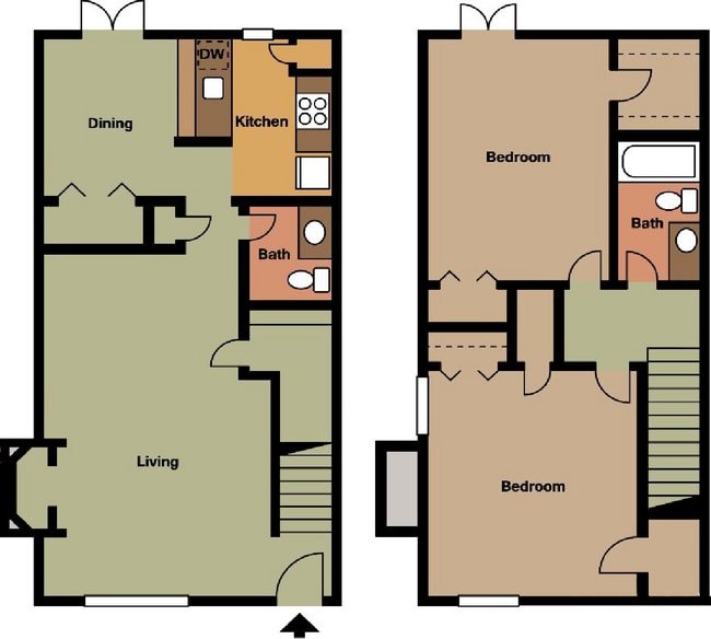 Floorplan - The Halsten at Vinings Mountain