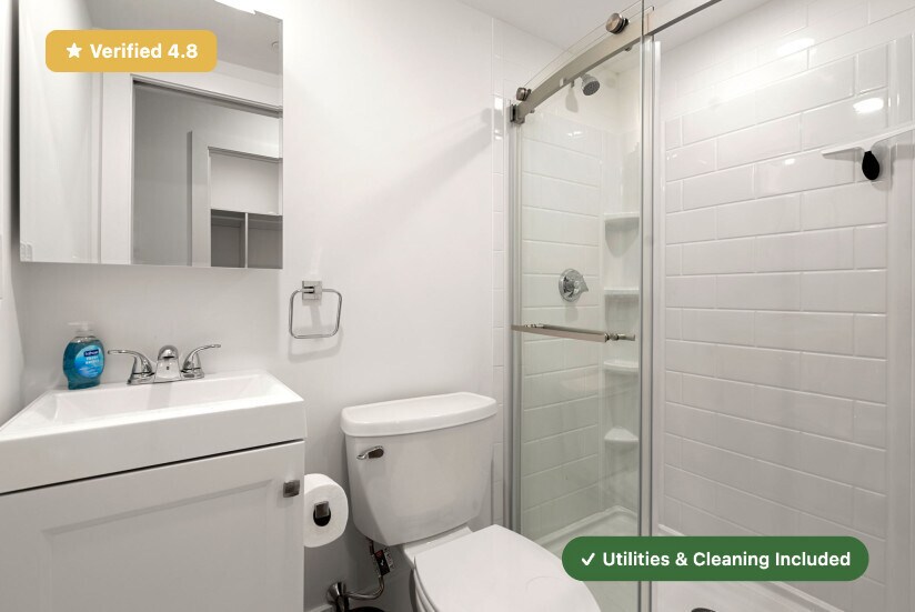 Building Photo - New RoostUp Furnished Private Bedroom with Ensuite Bath in the Mission Hill Neighborhood of Boston!