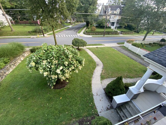 View from front porch - 381 Bedford Rd