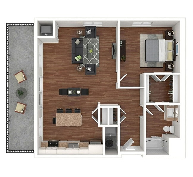 A9 3D Floorplan - Maple and Main
