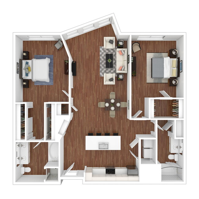 Floorplan - 7166 at Belmar