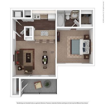 Floorplan - Charter Oak Apartments