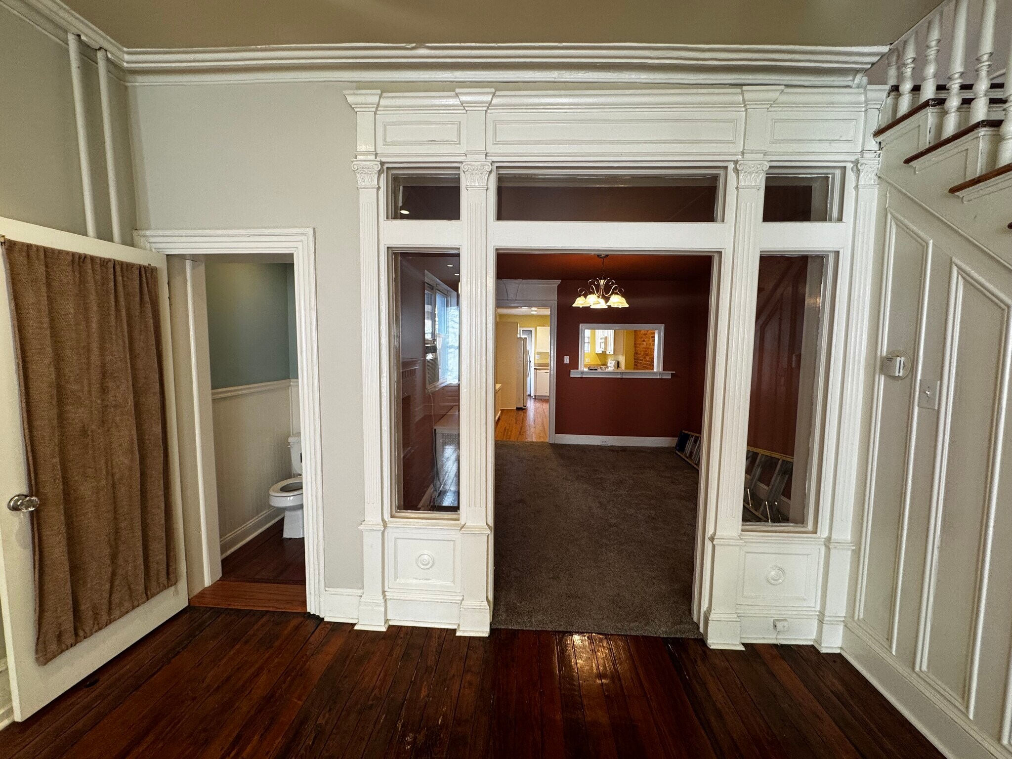 View into den from Living room - 1518 S 13th St
