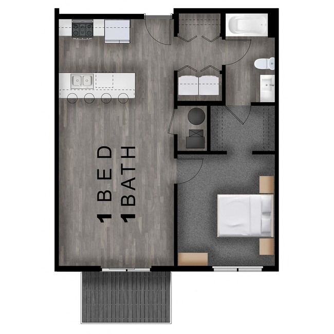 Floorplan - Cross Creek Apartments