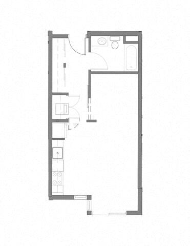 Floorplan - The Blake Apartments