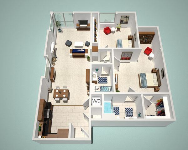 Floorplan - The Social Apartments