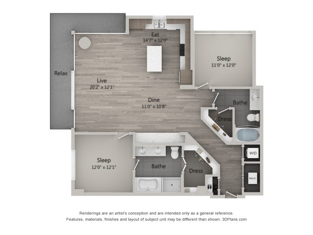 Floorplan - CATALYST Houston