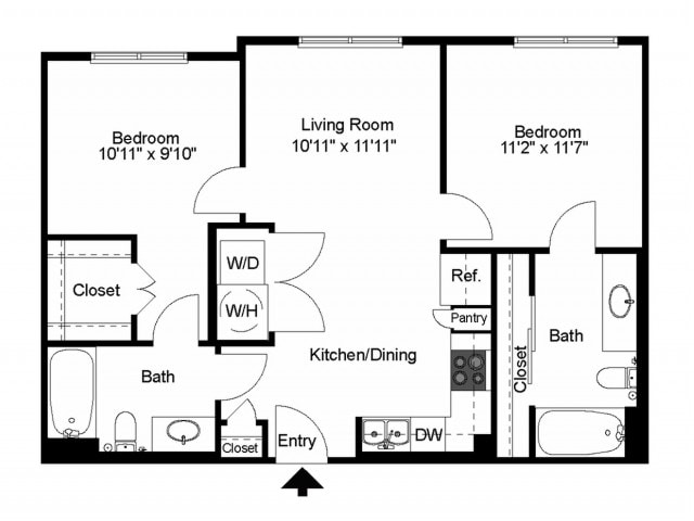 Floorplan - Infinity on the Point