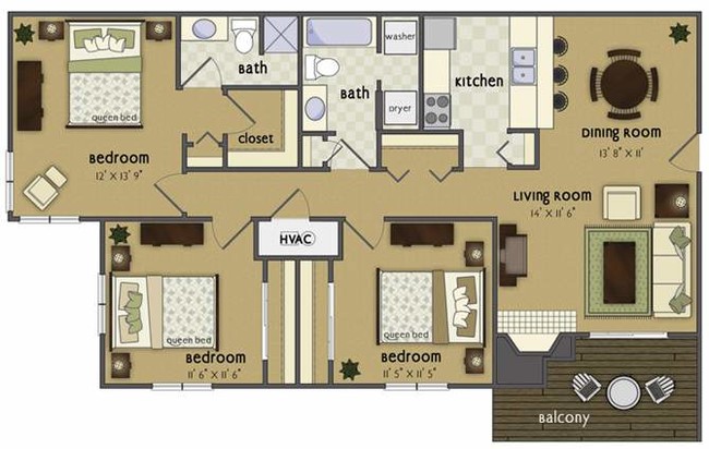 Floorplan - Wycliffe by Broadmoor