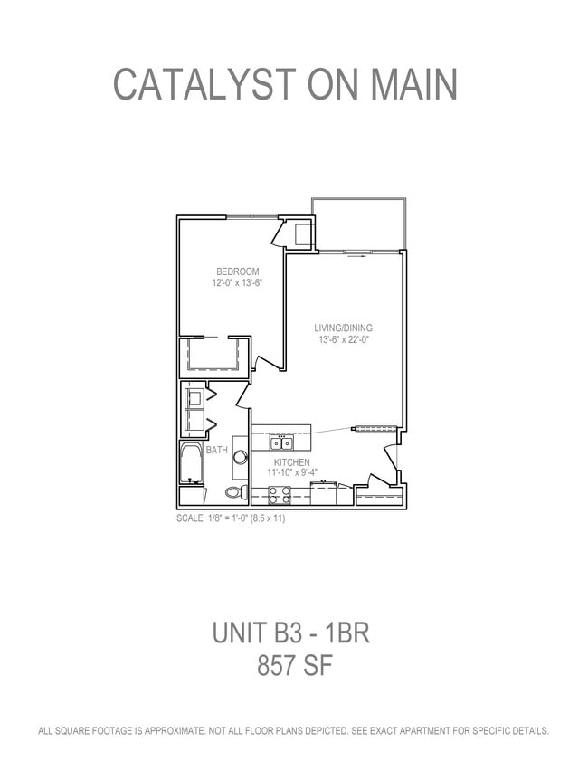 Floorplan - Catalyst on Main
