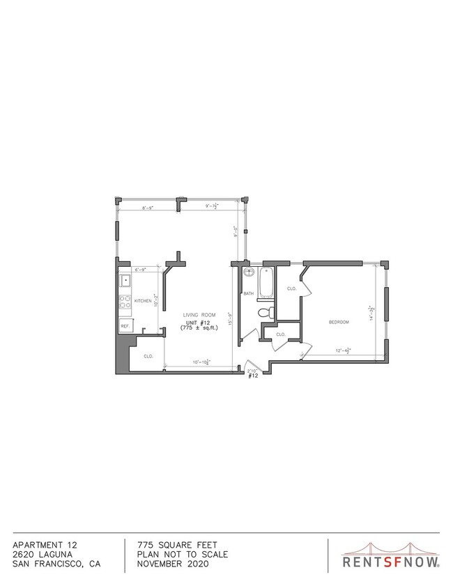 Floorplan - 2620 Laguna