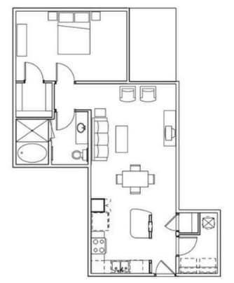 Floorplan - ibex at Uptown