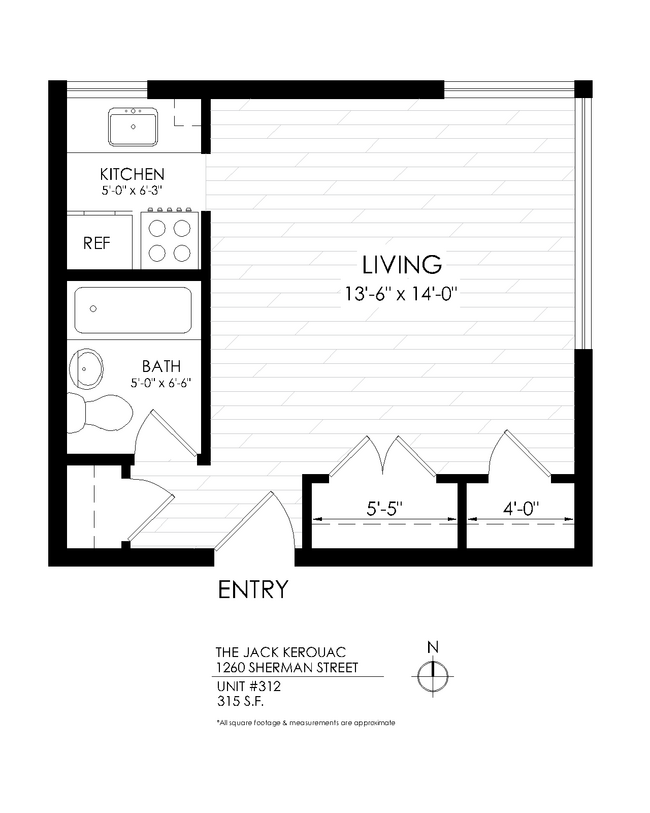 Floorplan - The Jack Kerouac