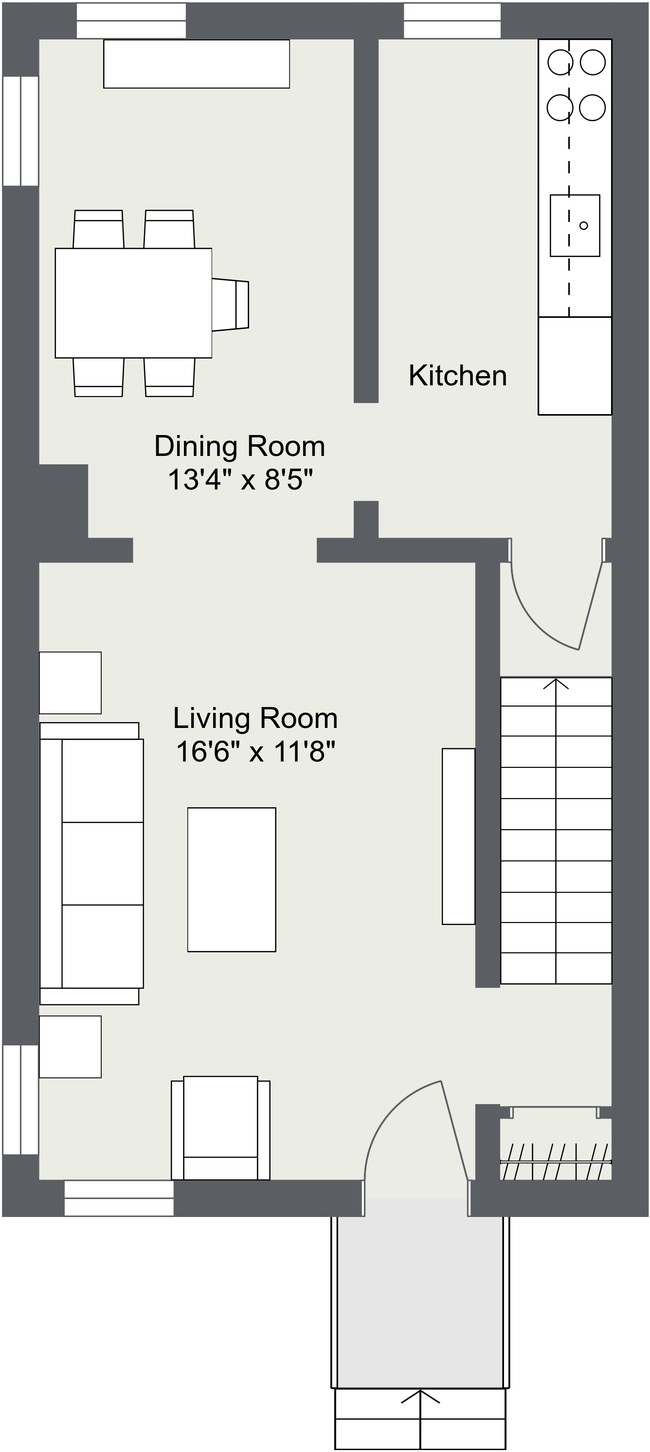 Floorplan - Westland Gardens Apartments & Townhouses